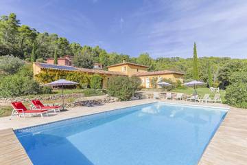 Villa pour 10 personnes, avec jardin et terrasse dans Massif de l'Esterel