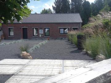 Gîte pour 5 personnes, avec vue et jardin, animaux acceptés à Jurbise