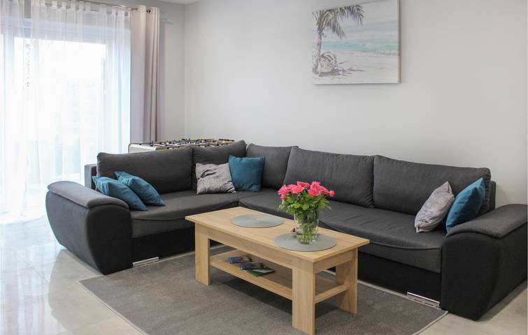 Ferienhaus für 6 Personen mit Terrasse in Nowe Warpno, Stettiner Haff