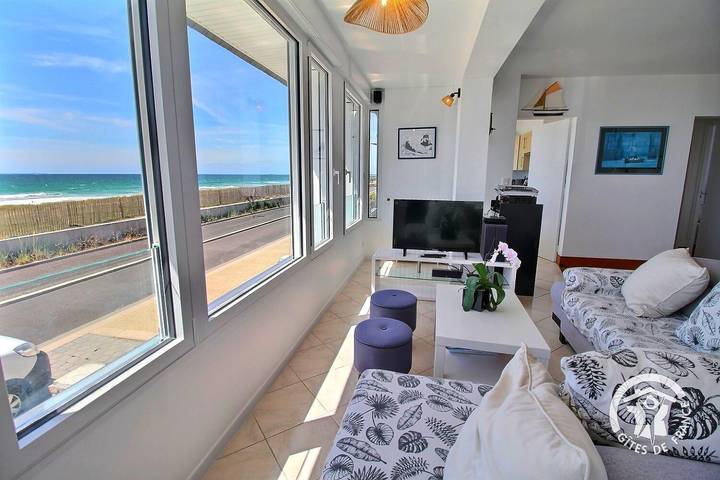 Gîte pour 8 personnes, avec vue ainsi que vue sur l’océan et jardin dans Penthièvre - 2