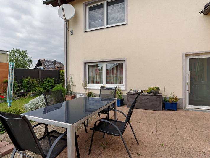 Ferienwohnung für 3 Personen, mit Garten in Ringsheim