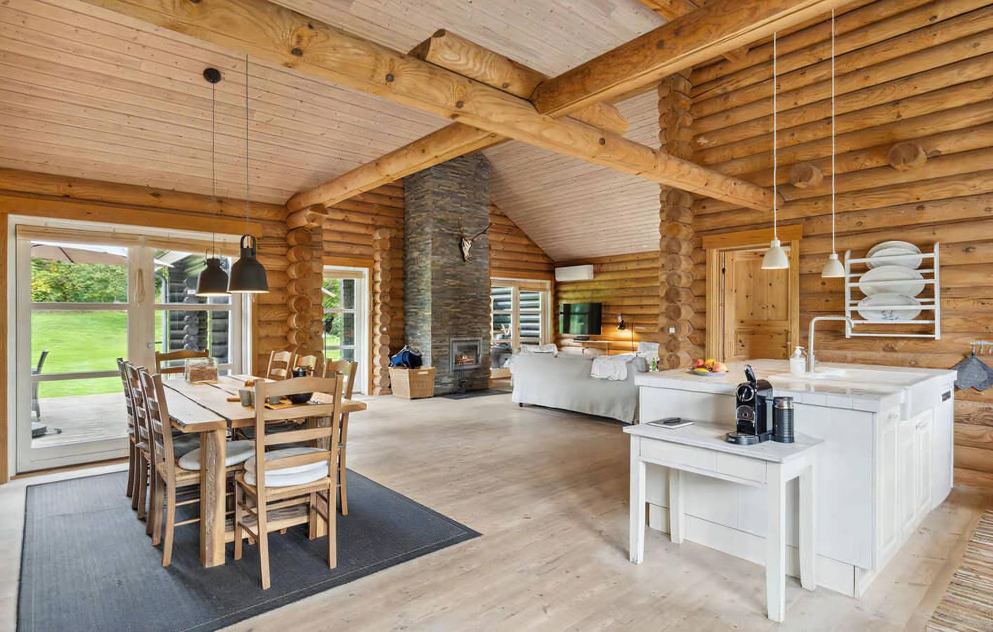 Lovely log house on Møn in Råbylille Strand, Svenska Östersjön