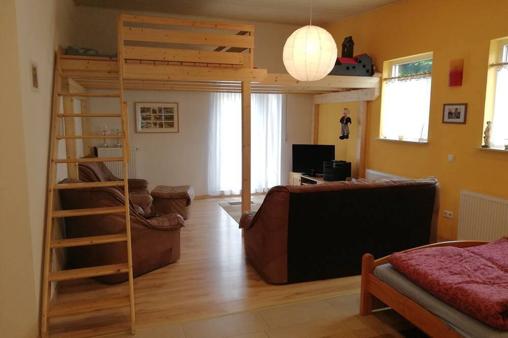 Ganze Wohnung, Urlaub auf dem Bauernhof mit Pferden an der Bergstraße in Hirschberg an der Bergstraße, Kurpfalz
