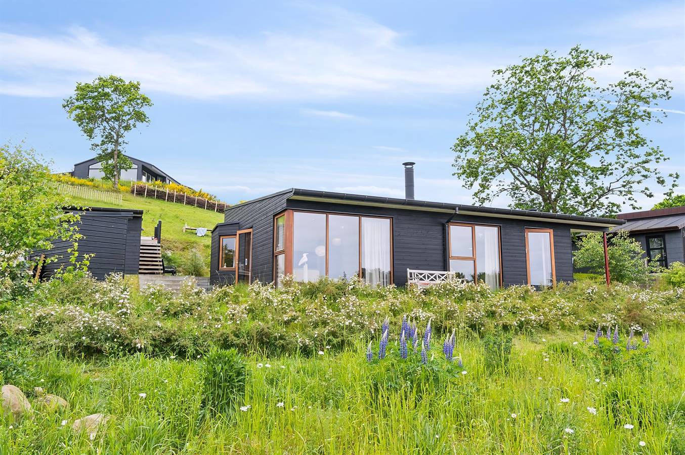 Pet friendly home in Glesborg with house sea view in Bønnerup Strand, Glesborg