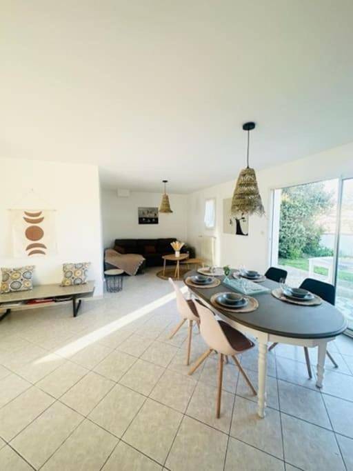 Maison de vacances pour 6 personnes, avec jardin et vue