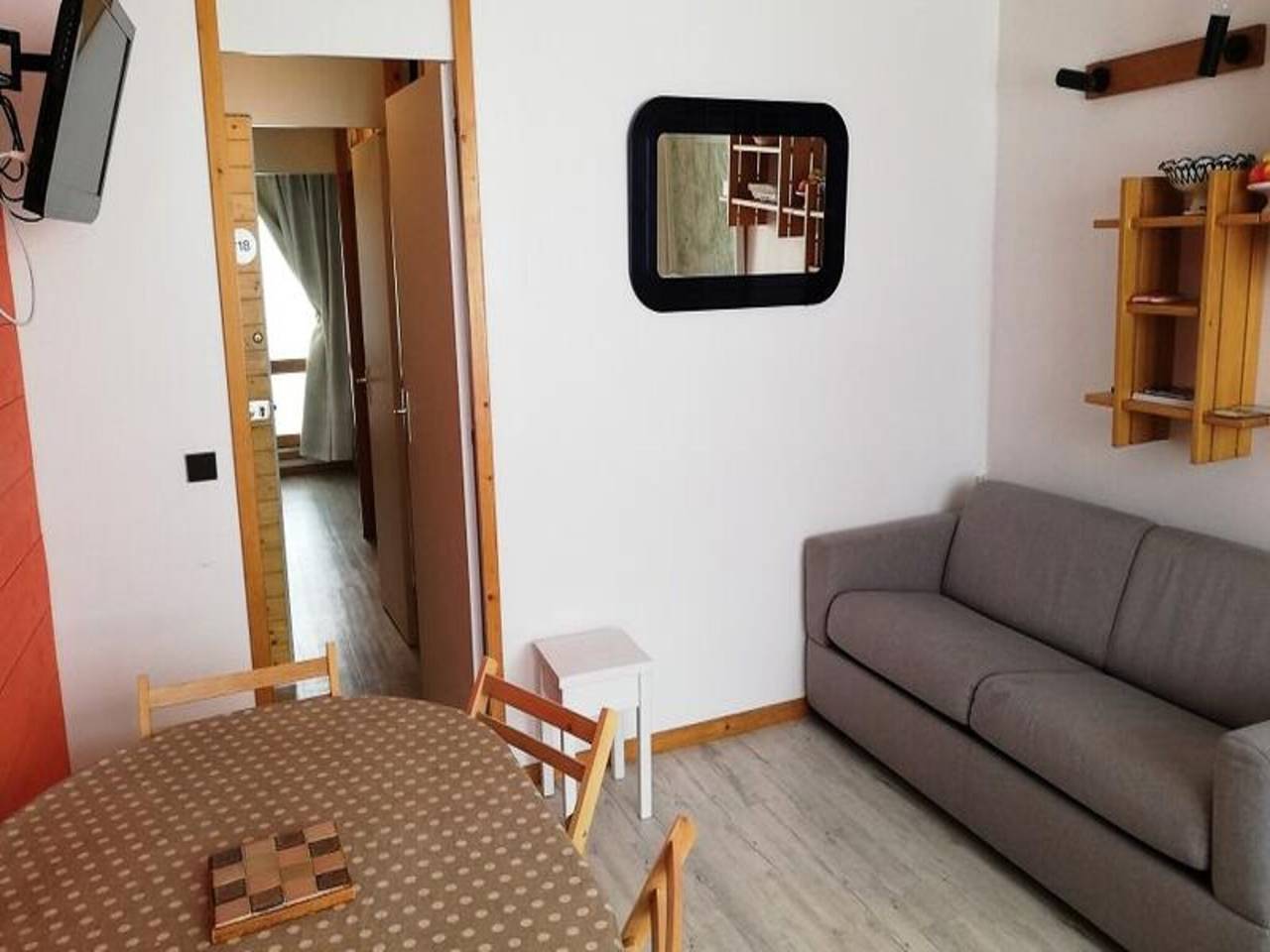 Ganze Wohnung, Apartment in Plagne Villages in der Nähe von Skipisten in Plagne Villages, La Plagne-Tarentaise