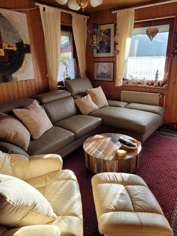 Ferienhaus für 4 Personen, mit Kinderpool und Garten sowie Sauna, mit Haustier