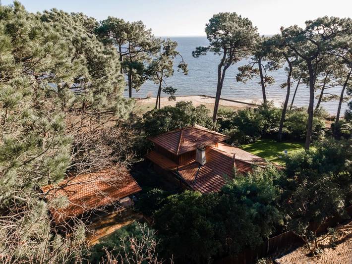 Ferienhaus für 8 Personen, mit Terrasse und Pool in Cap Ferret