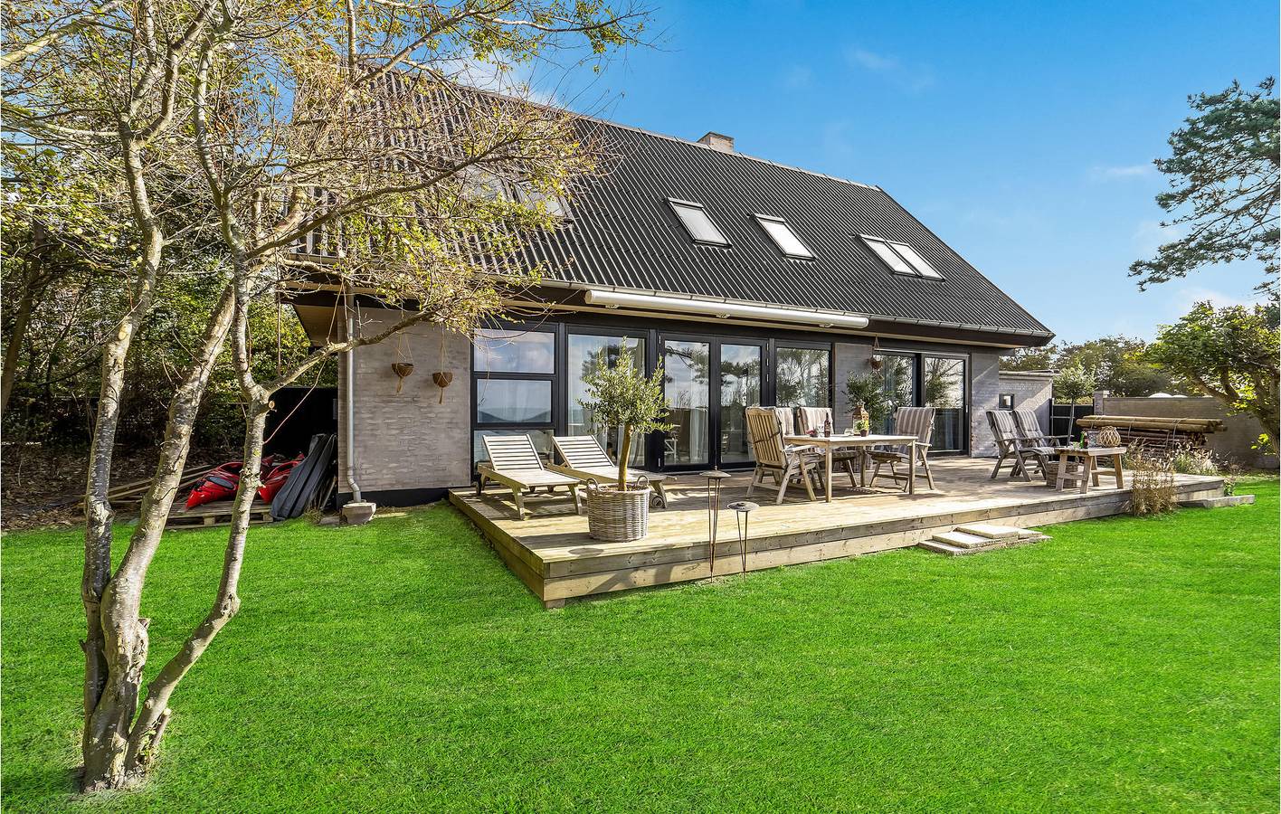 Ferienhaus für 6 Personen mit Terrasse in Kongsmark Strand, Slagelse