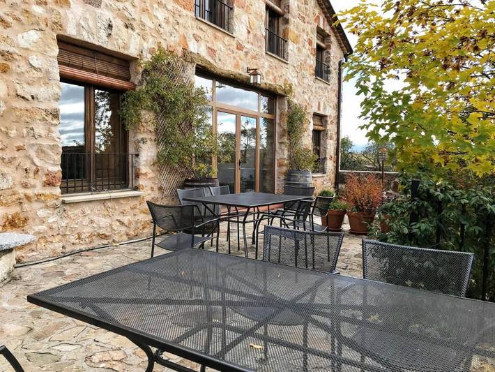 Casa rural para 18 personas, con jardín además de vistas y piscina en Comarca de Segovia - 2