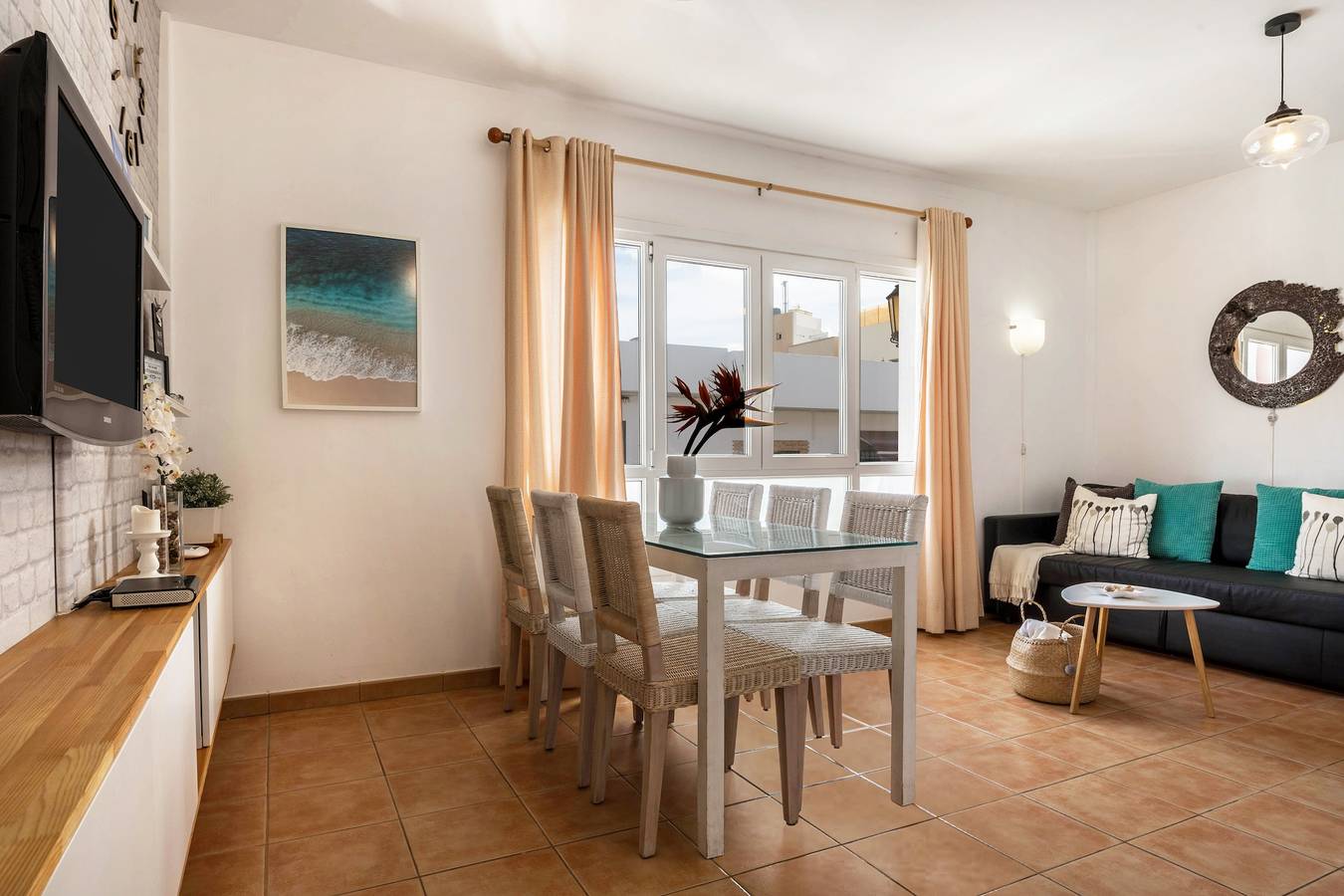 Maison de vacances maritime Casa Yerida avec piscine et Wi-Fi in Piedra Playa, La Oliva