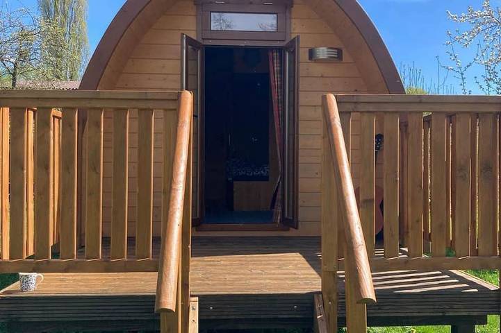 Ferienhaus für 3 Personen, mit Garten