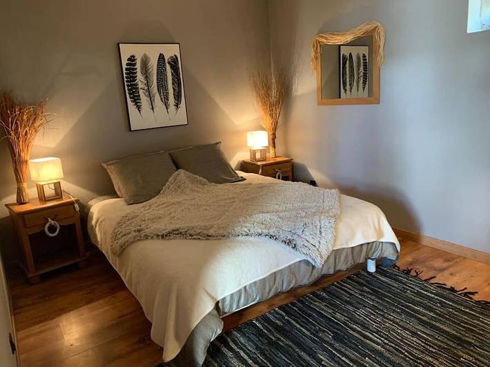 Gîte pour 4 personnes, avec jardin et vue à Neure