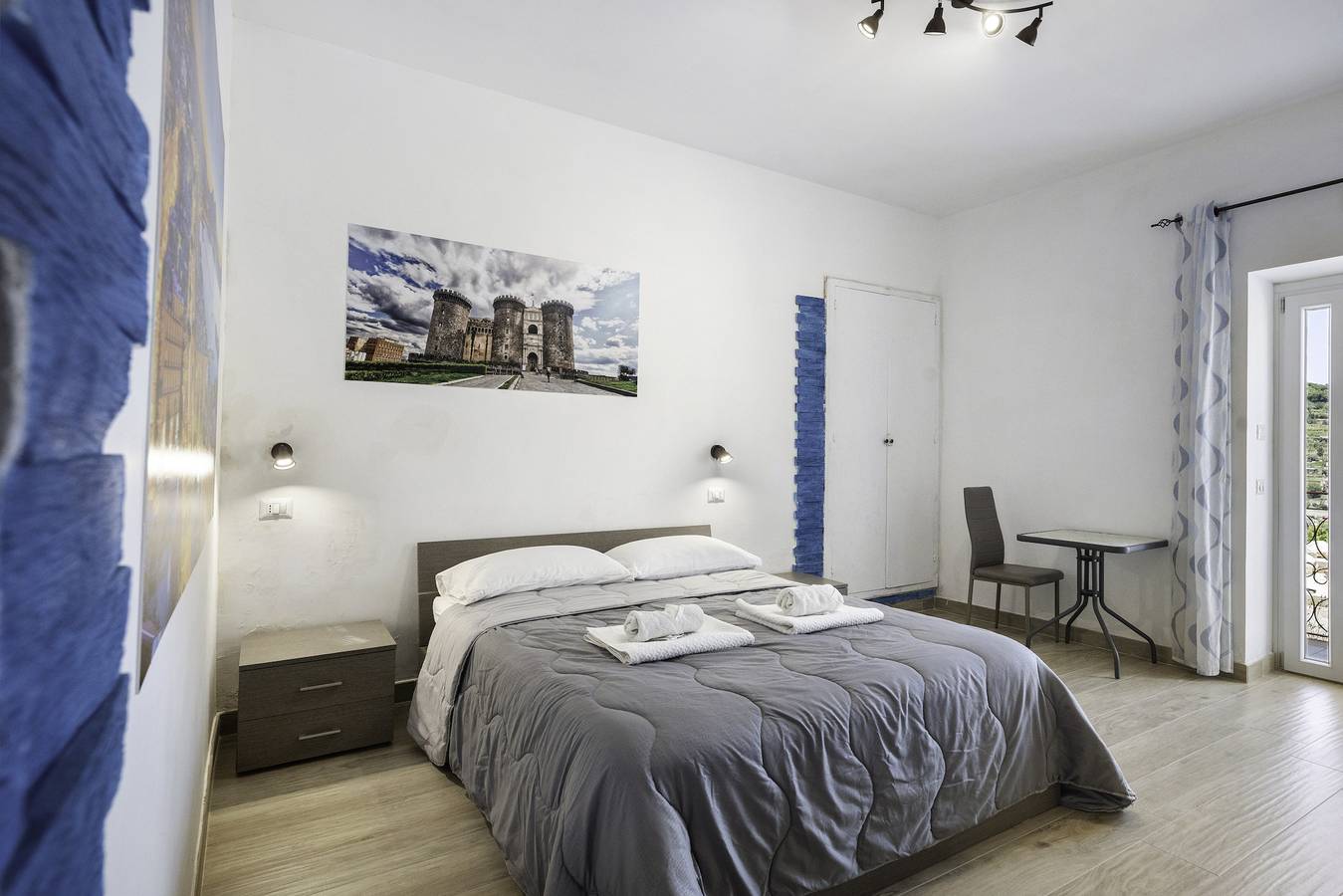 Zimmer 'Napoli Con Vista Vesuvio' mit Bergblick, Wi-Fi und Klimaanlage in Pimonte, Monti Lattari