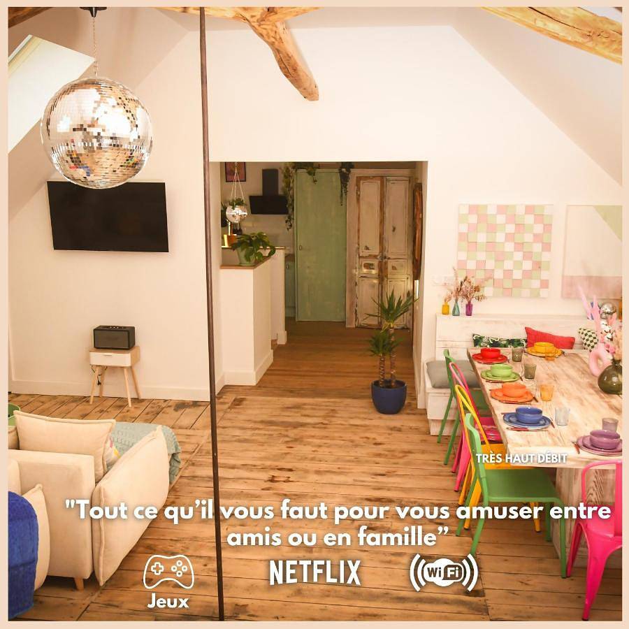 Appartement entier, Magnifique Loft Festif in Saint-Pourçain-sur-Sioule, Allier