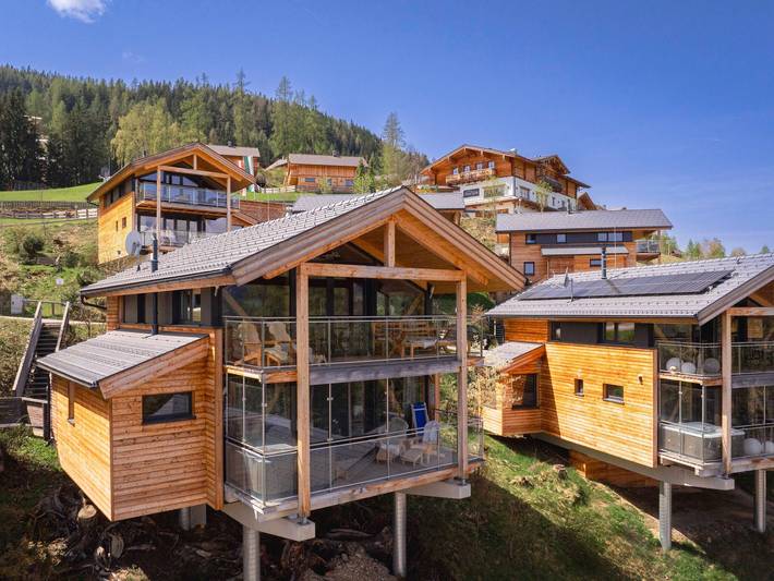 Ferienhaus für 9 Personen, mit Sauna und Balkon, kinderfreundlich