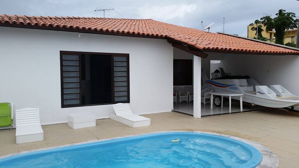 Haus mit 03 Schlafzimmern, Swimmingpool, 200 m vom Strand Barra de São Miguel entfernt in Barra de São Miguel, Alagoas