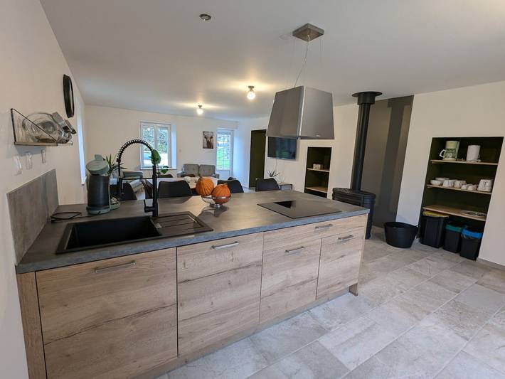 Gîte pour 6 personnes, avec jardin dans Sainte-Barbe