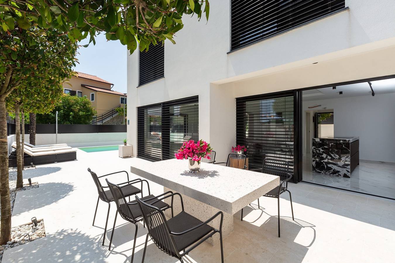 Villa Verana with pool in Basanija, Umag und Umgebung