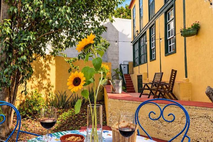 Ferienhaus für 4 Personen, mit Balkon und Garten in Santa Cruz de La Palma
