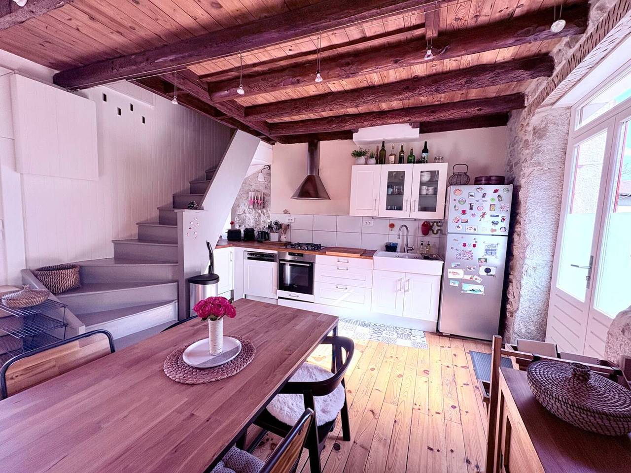 Maison de Vacances 'Casa Mialy - Clim Wifi Terrasse' avec Vue sur la Montagne, Wi-Fi et Climatisation in Saint-Vincent-de-Mercuze, Isère