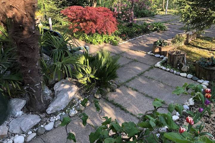Ferienhaus für 4 Personen, mit Garten und Balkon - 1