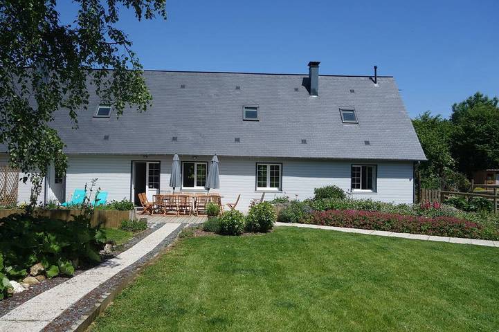 Gîte pour 10 personnes, avec jardin, animaux acceptés à Martainville - 4