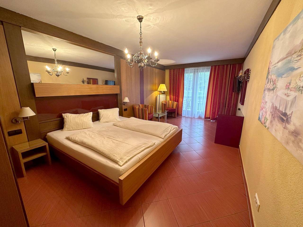 Doppelzimmer, Dusche, Wc, Balkon in Seeboden, Oberkärnten