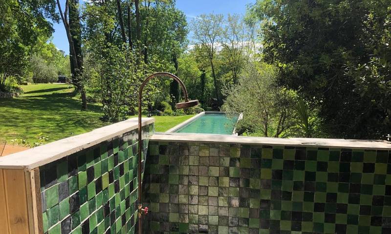 Maison d’hôte pour 2 personnes, avec piscine ainsi que jardin et vue à Montolieu - 4