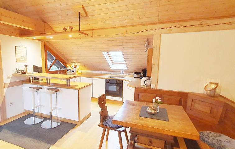 Ferienwohnung für 3 Personen, mit Balkon/Terrasse und Terrasse, kinderfreundlich in Traunstein