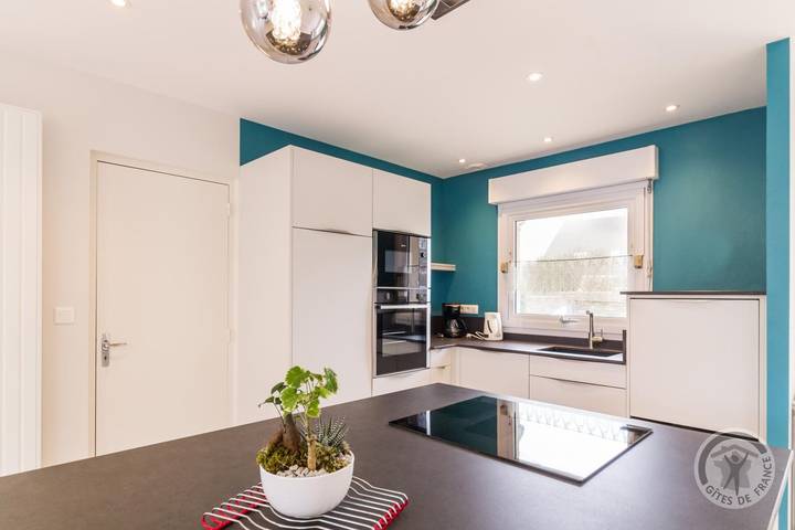 Gîte für 4 Personen, mit Terrasse und Garten in Saint-Pair-sur-Mer