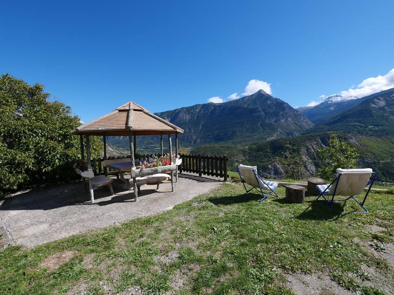 La Terrasse du Rabioux in Châteauroux-les-Alpes, Parc national des Écrins
