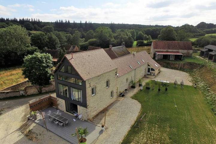 Gîte pour 15 personnes, avec terrasse