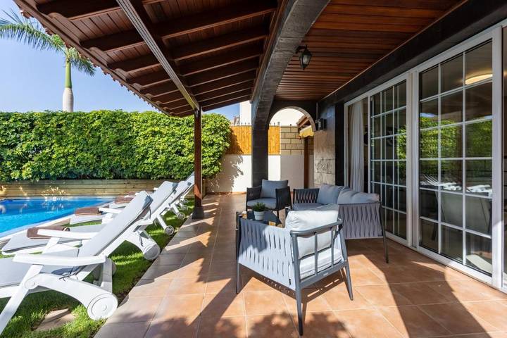 Casa rural para 8 personas, con piscina y jardín en Santiago del Teide - 4