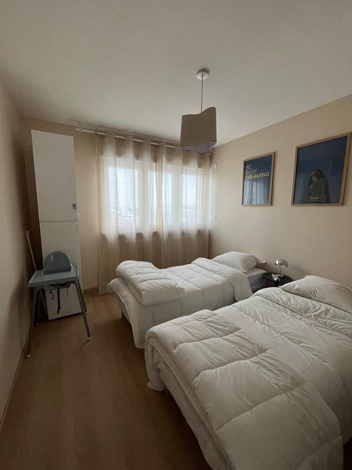 Gîte pour 4 personnes, avec balcon, adapté aux familles à Thionville - 4