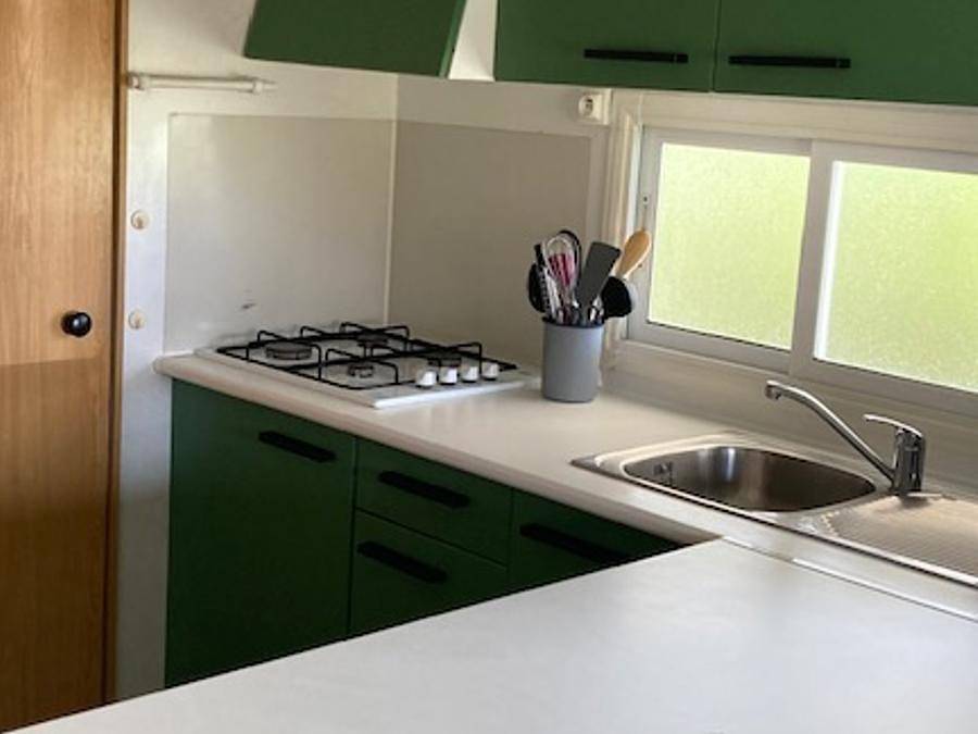 Camping Sun Valley - La Garenne Eguzon - Mobilheim 2 personen - Mobilheim Kiwikiss 5/7 pers - zusätzliche Personen gegen Aufpreis möglich, kontaktieren Sie den Campingplatz in Parnac, Le Blanc und Umgebung