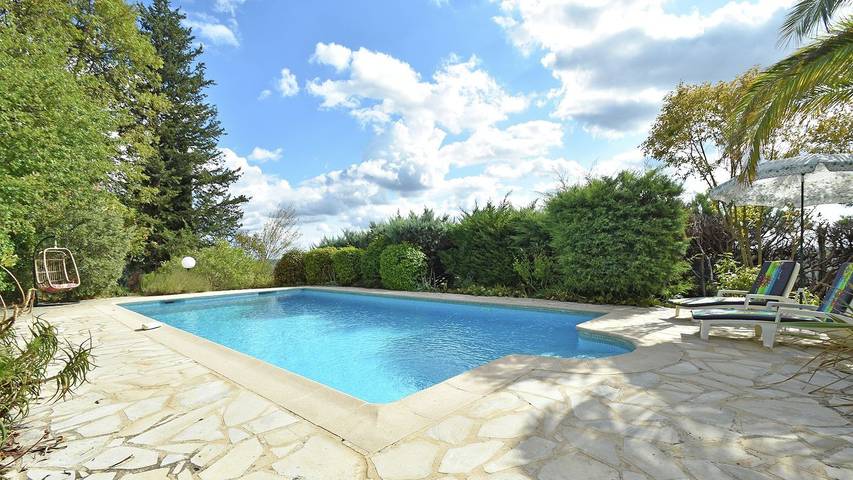 Villa für 6 Personen, mit Garten und Pool sowie Terrasse, mit Haustier in Fayence