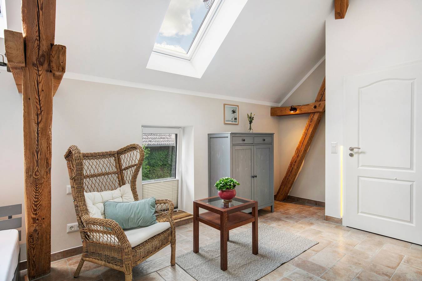 Einzimmerapartment 'Apartment 5 - Pony' mit gemeinsamer Terrasse, Wi-Fi und Klimaanlage in Wietstock, Ludwigsfelde