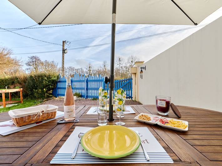 Ferienhaus für 2 Personen, mit Garten und Terrasse, mit Haustier in der Normandie