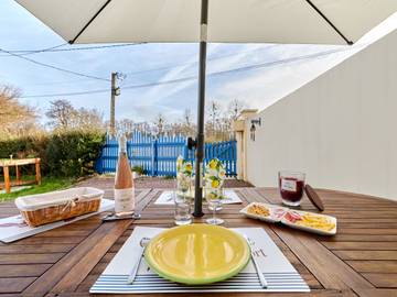 Maison de vacances pour 2 personnes, avec terrasse et jardin, animaux acceptés dans la Manche