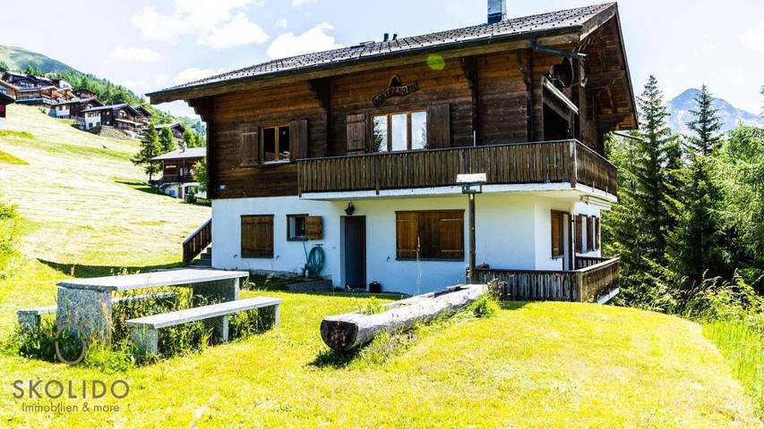Ferienwohnung für 6 Personen, mit Balkon und Terrasse sowie Ausblick in Rosswald