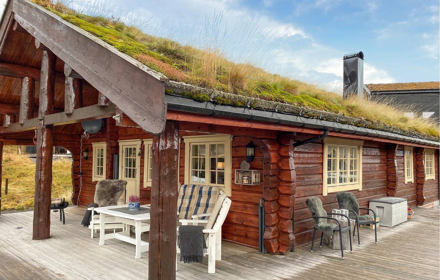 Ferienhaus für 8 Personen mit Garten in Sunnmørsalpane, Sykkylven