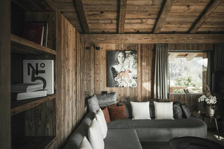 Chalet für 8 Personen, mit Garten und Pool, mit Haustier in Wolkenstein - 4