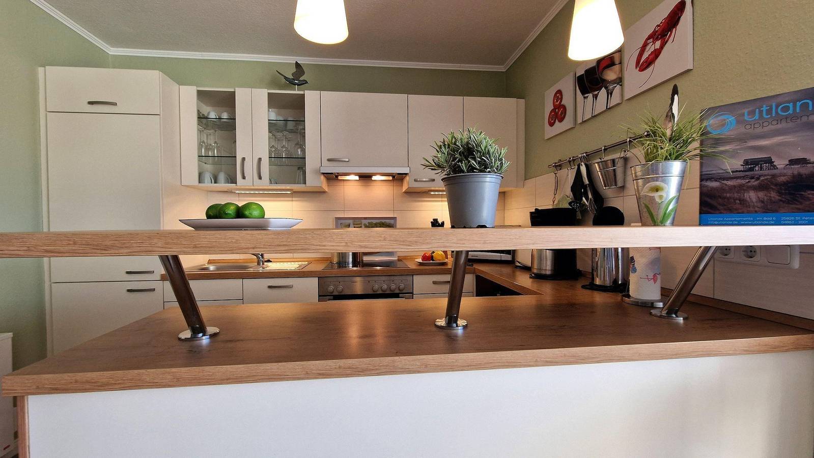 Ganze Ferienwohnung, Haus Atlantic Whg.21 "Westerdiek" in St. Peter-Bad, St. Peter-Ording