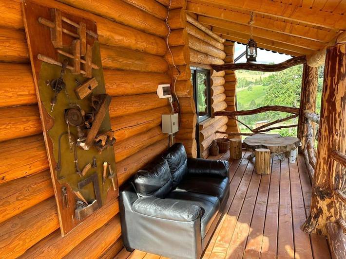 Gîte pour 8 personnes, avec jardin ainsi que balcon et vue dans Dorna-Arini - 4