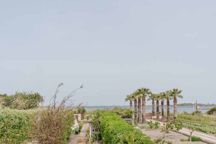 Villa Gloria con vista mare, Wi-Fi e aria condizionata in Stagnone Marsala, Marsala