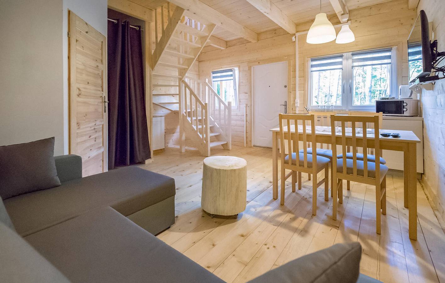 Ferienhaus für 6 Personen mit Terrasse in Pobierowo, Powiat gryficki