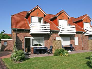Ferienwohnung für 2 Personen, mit Balkon und Garten in Norddeich