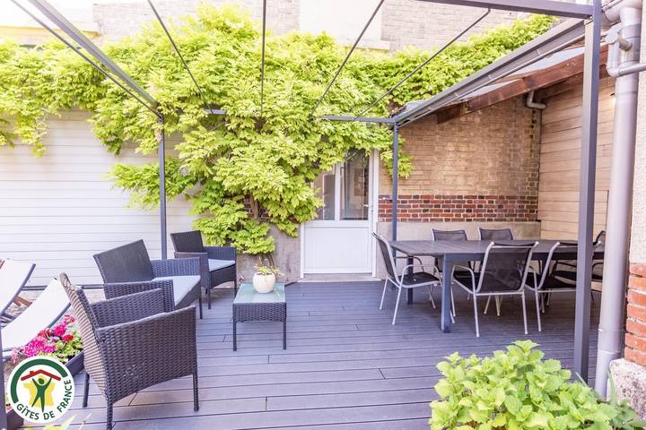 Gîte pour 8 personnes, avec terrasse, animaux acceptés dans Marne