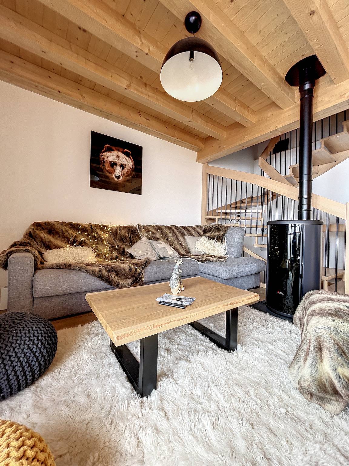 Ferienhaus für 10 Personen mit Balkon in La Toussuire, Fontcouverte-la-Toussuire